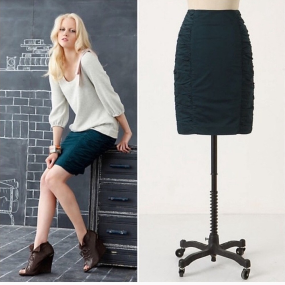 Anthropologie NWT Moulinette Soeurs black skirt